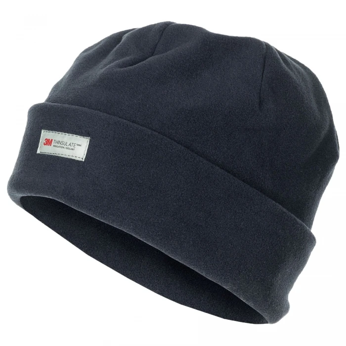 Шапка флисовая с отворотом Pro Company 3M Thinsulate Синяя, Navy Blue Шапка флисовая с отворотом Pro Company 3M Thinsulate Синяя, Navy Blue
