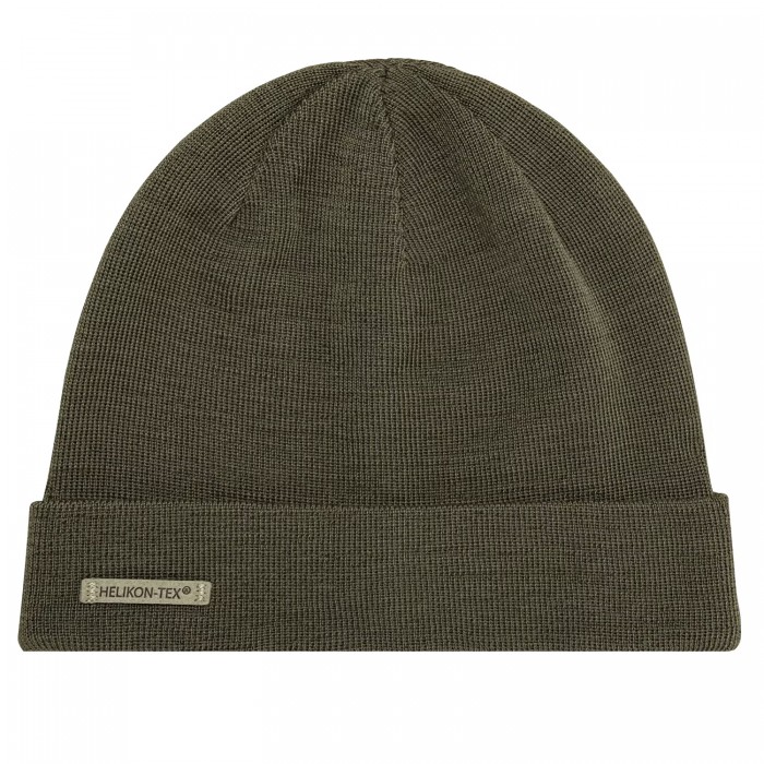 Шапка Helikon Winter Merino Beanie - Adaptive Green, Зелений Шапка Helikon Winter Merino Beanie - Adaptive Green, Зелений