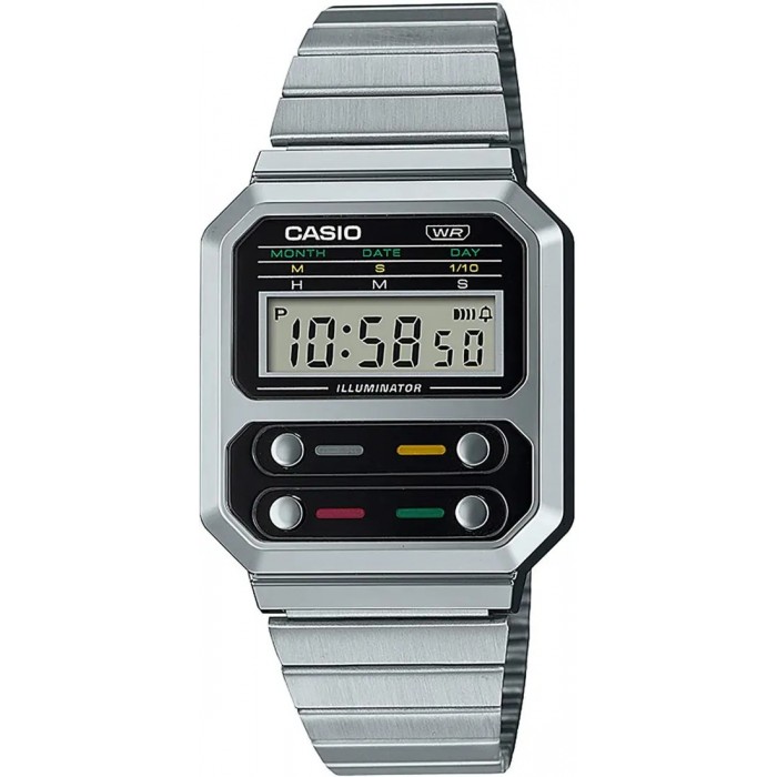 Годинник Casio A100WE-1AEF, Silver Годинник Casio A100WE-1AEF, Silver