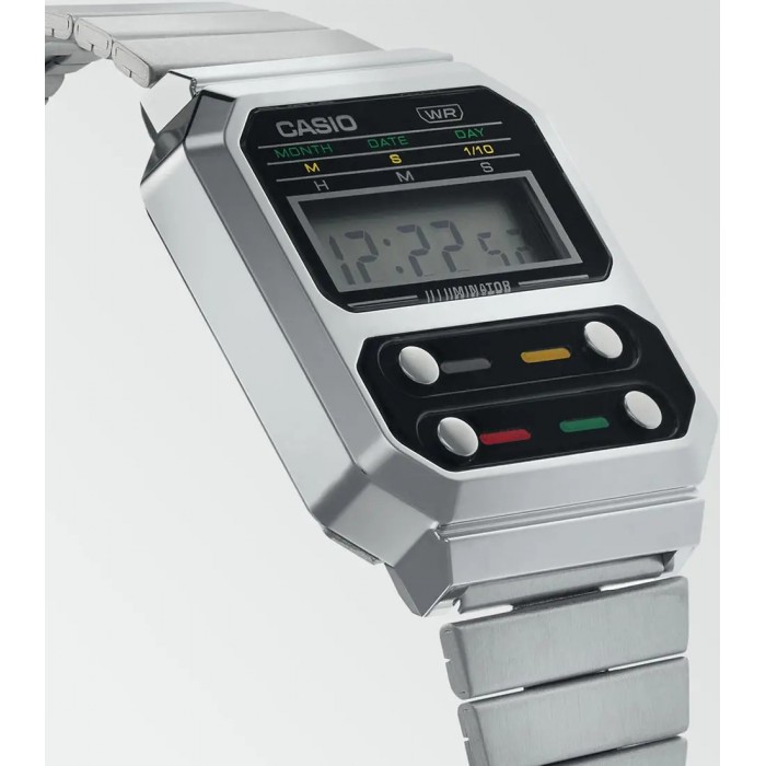Годинник Casio A100WE-1AEF, Silver Годинник Casio A100WE-1AEF, Silver