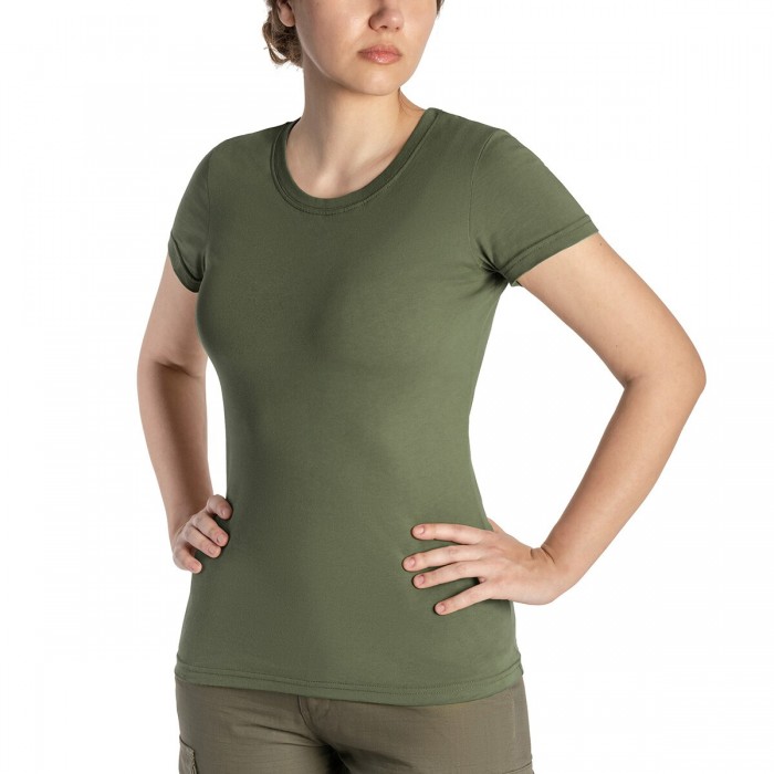 Футболка Женская T-shirt Helikon U.S., Olive Green Футболка Женская T-shirt Helikon U.S., Olive Green