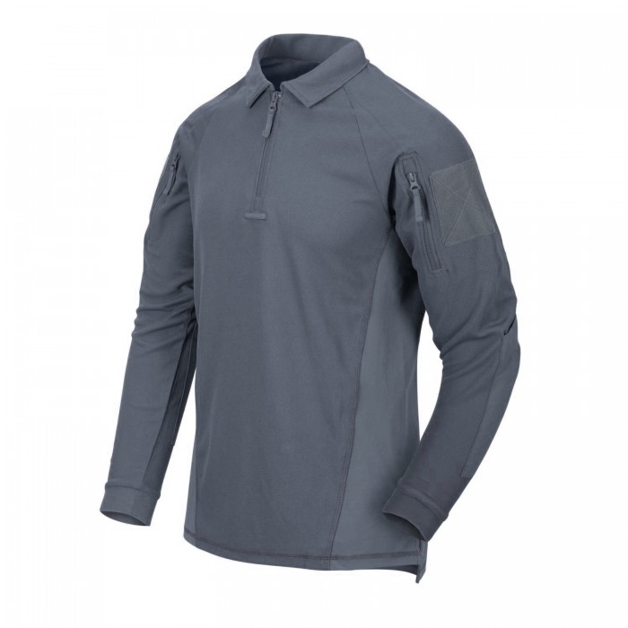 Боевая рубашка Helikon-Tex Range Polo Shirt Shadow Grey Боевая рубашка Helikon-Tex Range Polo Shirt Shadow Grey