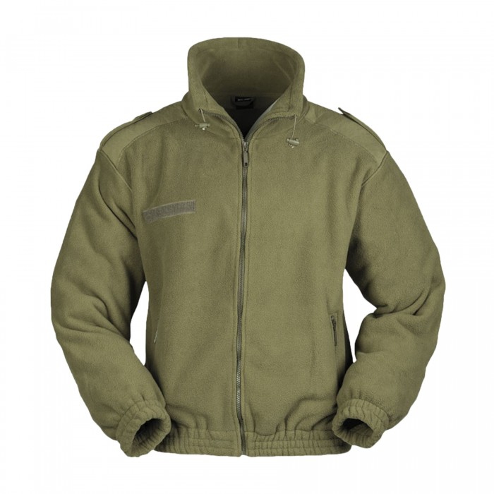 Куртка флисовая французская MIL-TEC Cold Weather Оливковая, 3XL Куртка флисовая французская MIL-TEC Cold Weather Оливковая, 3XL