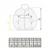 Куртка флисовая французская MIL-TEC Cold Weather Оливковая, 3XL