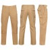 Штани польові Mil-Tec Teesar BDU Rip-Stop Slim Fit Khaki