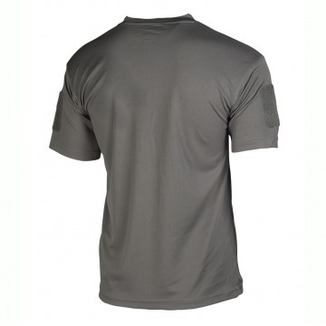Футболка швидкосохнуча MIL-TEC Tactical T-Shirt Quickdry Urban Grey, Сірий, 3XL