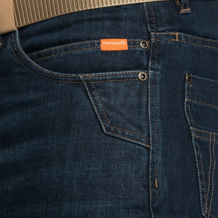 Джинси PENTAGON ROGUE JEANS Синій, Темно-синій, W40/L34 Джинси PENTAGON ROGUE JEANS Синій, Темно-синій, W40/L34