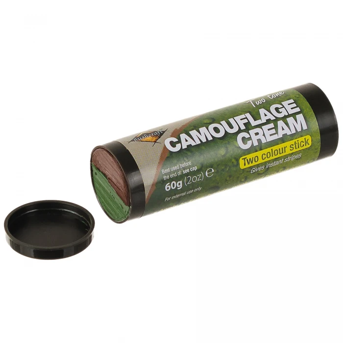 Фарби для маскування лиця MFH Camo Stick Коричневий та Олива Фарби для маскування лиця MFH Camo Stick Коричневий та Олива