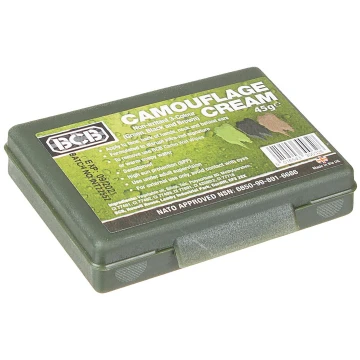 Грим з дзеркалом BCB Camouflage Cream 3-кольори Чорний, Олива, Коричневий