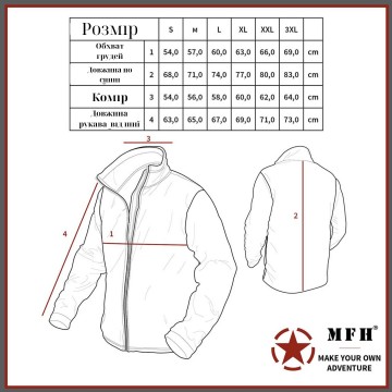 Куртка тактическая MFH «Scorpion» Olive, Olive