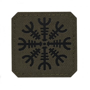 M-Tac нашивка шлем Ужаса Laser Cut Ranger Green/Black