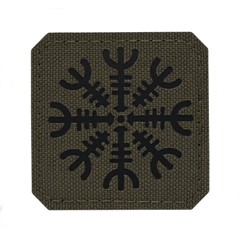 M-Tac нашивка шлем Ужаса Laser Cut Ranger Green/Black