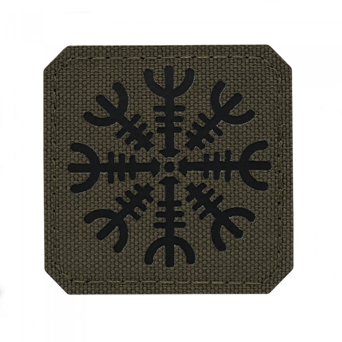M-Tac нашивка шлем Ужаса Laser Cut Ranger Green/Black M-Tac нашивка шлем Ужаса Laser Cut Ranger Green/Black