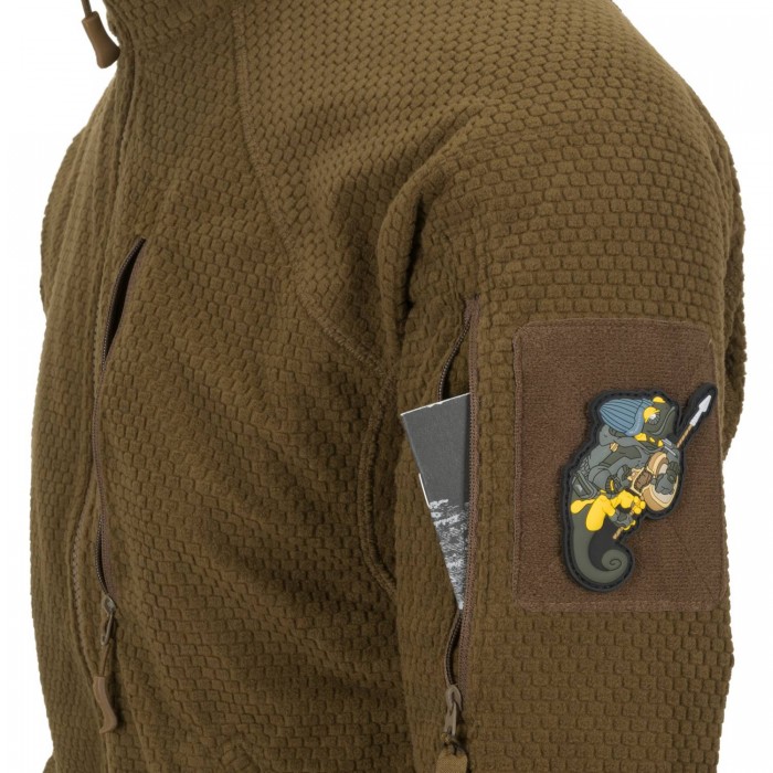Флісова кофта Helikon Alpha Tactical - Coyote Флісова кофта Helikon Alpha Tactical - Coyote