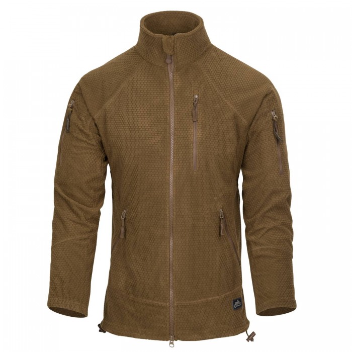 Флісова кофта Helikon Alpha Tactical - Coyote Флісова кофта Helikon Alpha Tactical - Coyote