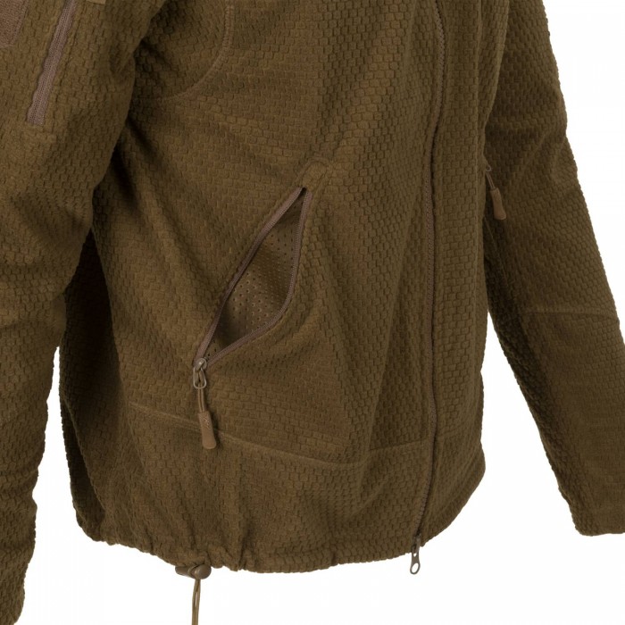 Флісова кофта Helikon Alpha Tactical - Coyote Флісова кофта Helikon Alpha Tactical - Coyote