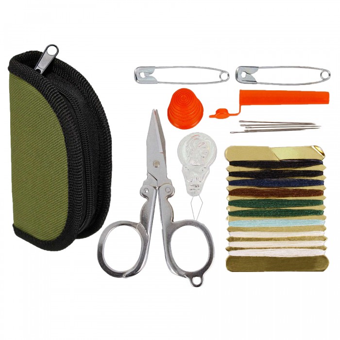 Швейний набір MIL-TEC Sewing Kit Olive в футлярі Швейний набір MIL-TEC Sewing Kit Olive в футлярі