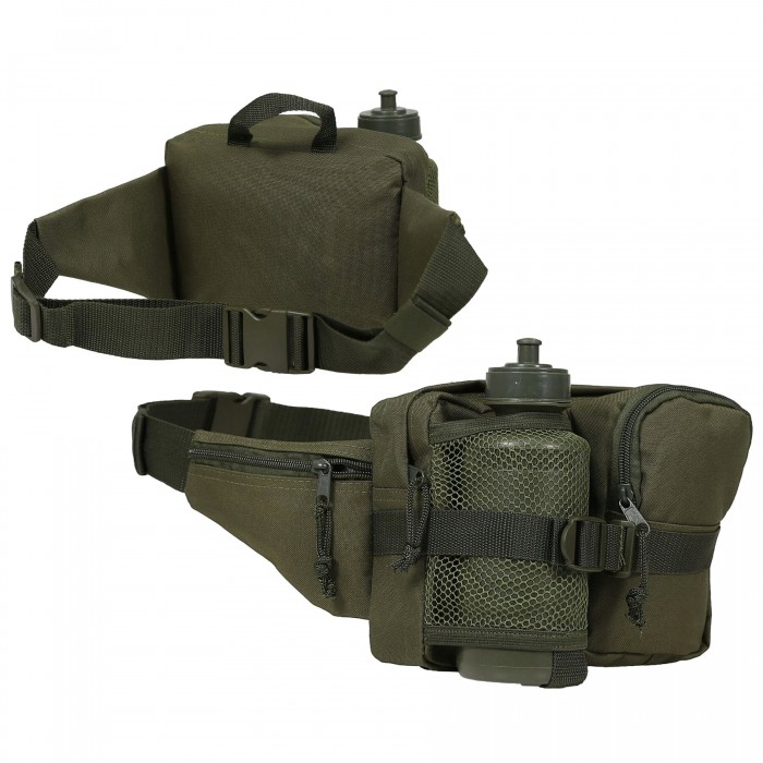 Сумка з флягою MIL-TEC Fanny Pack Olive Сумка з флягою MIL-TEC Fanny Pack Olive