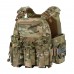Плитоноска M-Tac Cuirass Tiger FAST Elite (размер плиты М), MultiCam, XS/S