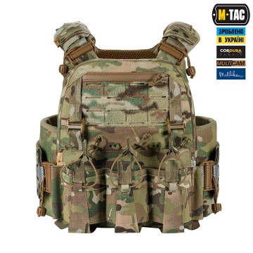Плитоноска M-Tac Cuirass Tiger FAST Elite (розмір плити М), MultiCam, XS/S