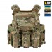 Плитоноска M-Tac Cuirass Tiger FAST Elite (размер плиты М), MultiCam, XS/S
