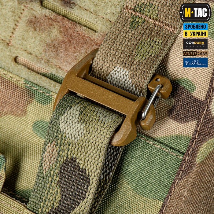 Плитоноска M-Tac Cuirass Tiger FAST Elite (размер плиты М), MultiCam, XS/S Плитоноска M-Tac Cuirass Tiger FAST Elite (размер плиты М), MultiCam, XS/S