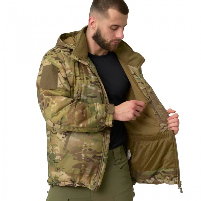 Куртка зимняя Helikon Level 7 Climashield Apex, MultiCam Куртка зимняя Helikon Level 7 Climashield Apex, MultiCam