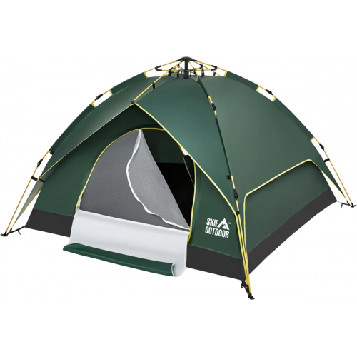 Палатка Skif Outdoor Adventure Auto II, 200x200 cm (3-х местная), Зелёный