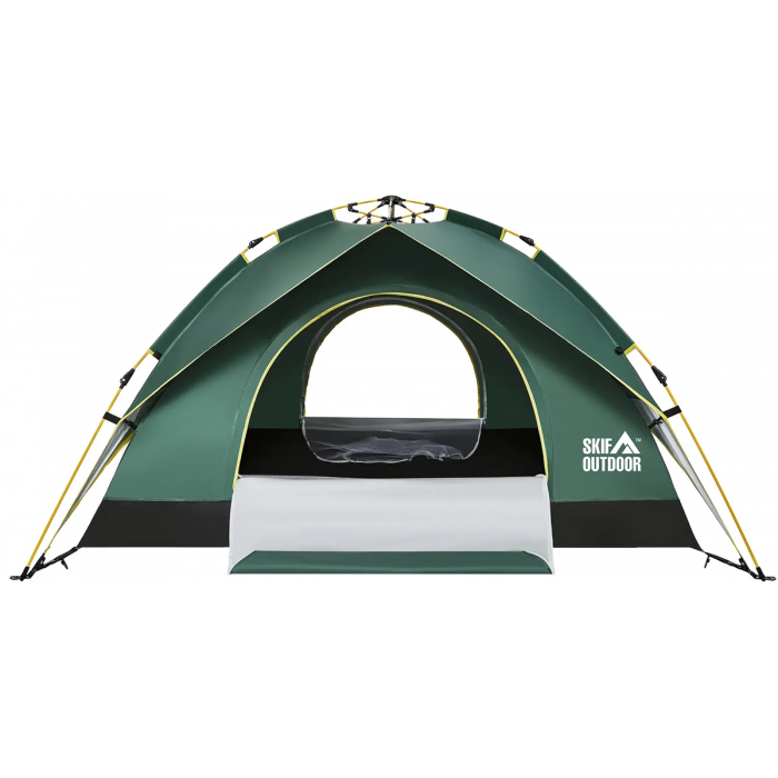 Палатка Skif Outdoor Adventure Auto II, 200x200 cm (3-х местная), Зелёный Палатка Skif Outdoor Adventure Auto II, 200x200 cm (3-х местная), Зелёный