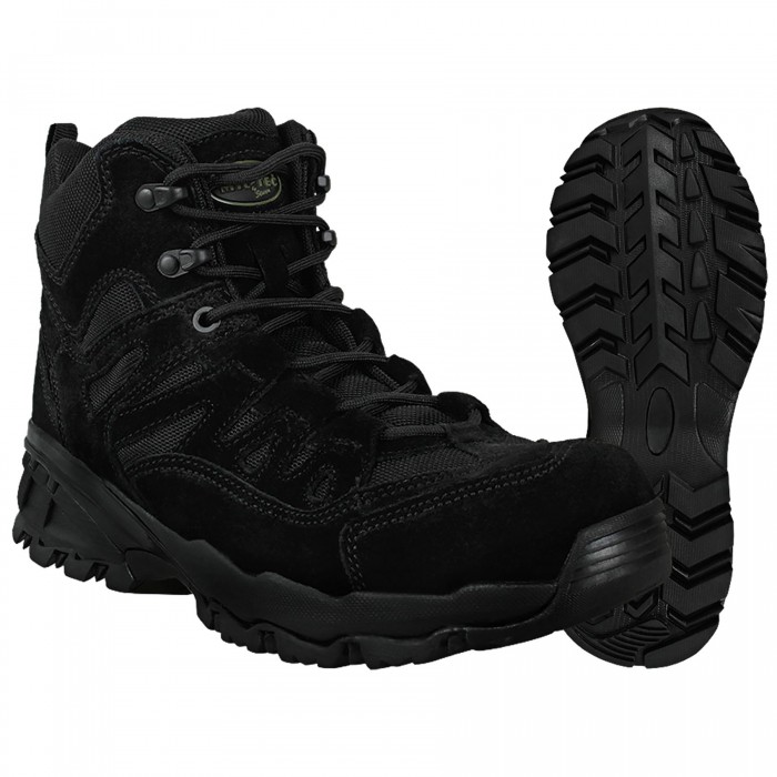 Черевики тактичні MIL-TEC Squad Boots 5 Inch Black Черевики тактичні MIL-TEC Squad Boots 5 Inch Black