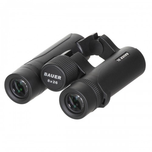 Бінокль з чохлом BAUER Binocular Outdoor SL, 8x26 водонепроникний Чорний , Black