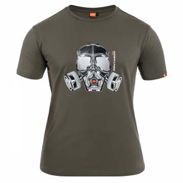 Футболка T-Shirt Pentagon "Gas-Mask" – Olive