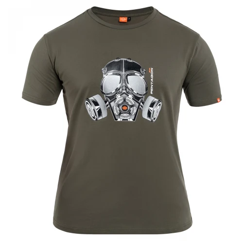 Футболка T-Shirt Pentagon "Gas-Mask" – Olive