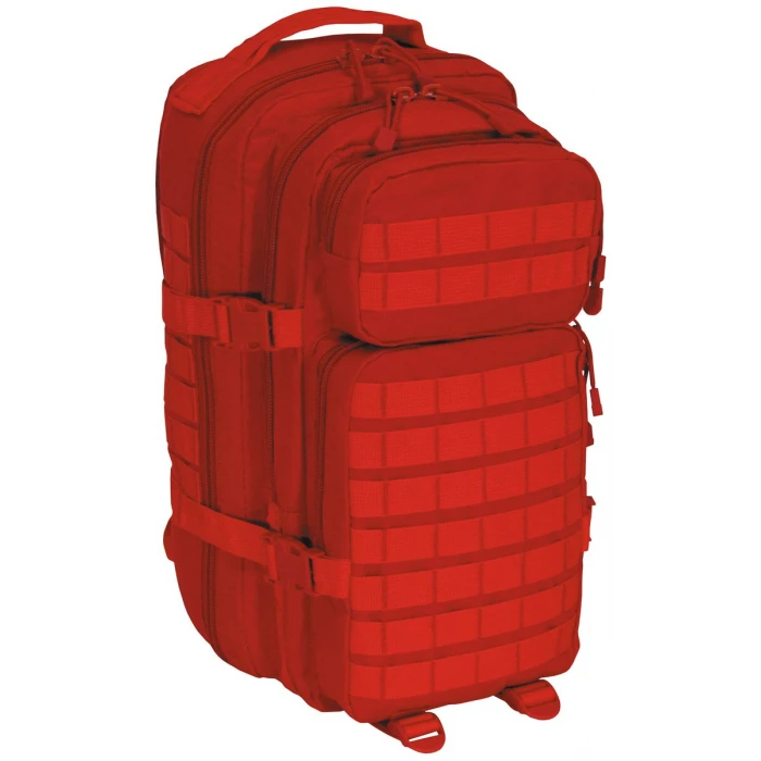 Рюкзак 30л MFH Backpack US Assault I Basic Red Червоний Рюкзак 30л MFH Backpack US Assault I Basic Red Червоний