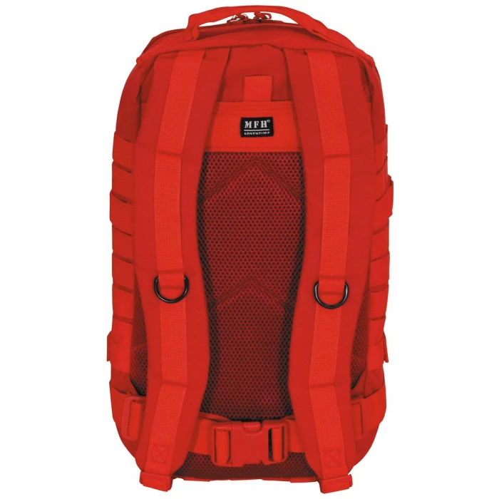 Рюкзак 30л MFH Backpack US Assault I Basic Red Червоний Рюкзак 30л MFH Backpack US Assault I Basic Red Червоний