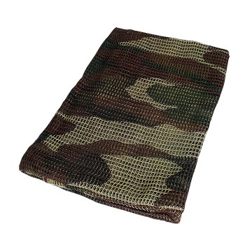 Шарф-сітка снайпера MIL-TEC Net Scarf PES 190x90 Woodland