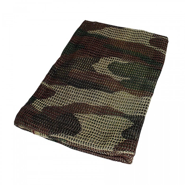 Шарф-сітка снайпера MIL-TEC Net Scarf PES 190x90 Woodland Шарф-сітка снайпера MIL-TEC Net Scarf PES 190x90 Woodland
