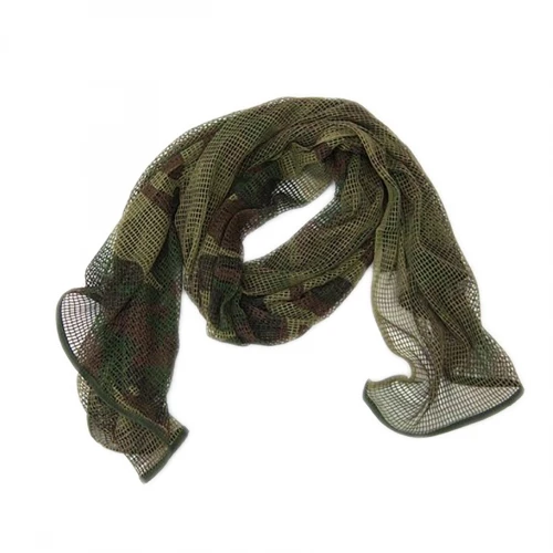 Шарф-сітка снайпера MIL-TEC Net Scarf PES 190x90 Woodland