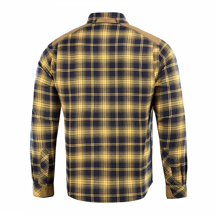 Рубашка M-Tac Lumberjack Merino Cold Weather, Темно-синий/Желтый Рубашка M-Tac Lumberjack Merino Cold Weather, Темно-синий/Желтый