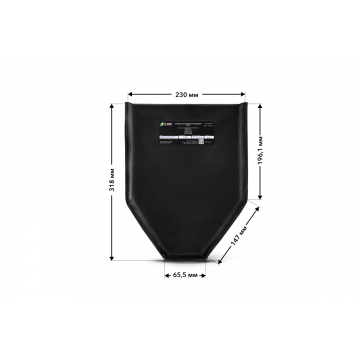 Балістичний пакет під напашник U-WIN BASE, Black