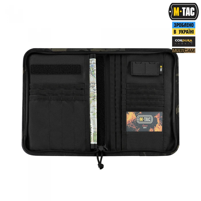 Планшет-органайзер M-Tac А5 Elite, Black MultiCam Планшет-органайзер M-Tac А5 Elite, Black MultiCam