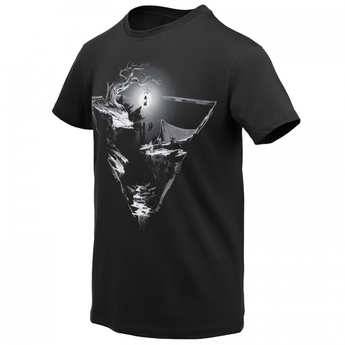 Футболка T-shirt Helikon Night Valley - Black Футболка T-shirt Helikon Night Valley - Black