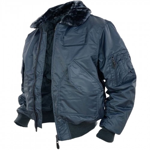 Куртка бомбер льотна MIL-TEC SWAT CWU Navy, 3XL