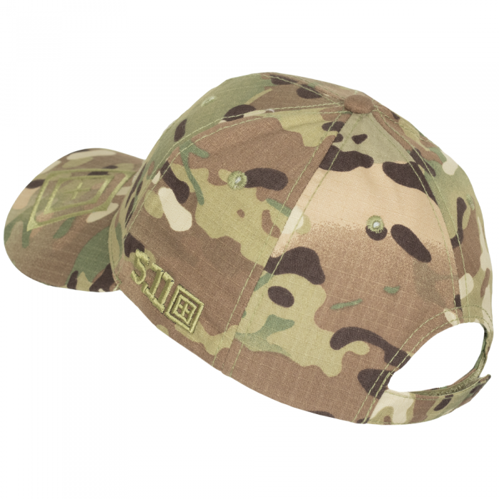 Бейсболка з регулятором 5.11 з липучкою велкро, мультикам, one size, Multicam, 56, 58, 60 Бейсболка з регулятором 5.11 з липучкою велкро, мультикам, one size, Multicam, 56, 58, 60