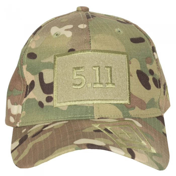 Бейсболка с регулятором 5.11 с липучкой велкро, мультикам, one size, Multicam, 56, 58, 60 Бейсболка с регулятором 5.11 с липучкой велкро, мультикам, one size, Multicam, 56, 58, 60