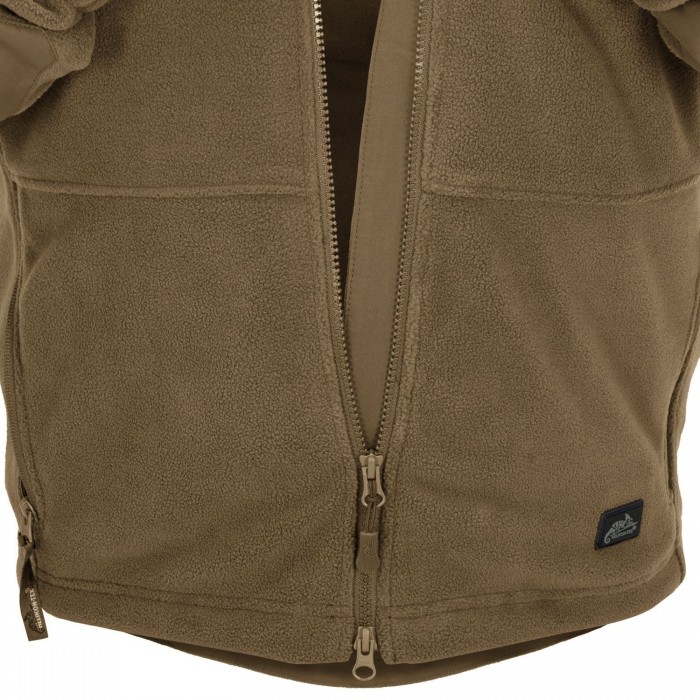 Флісова кофта Helikon Cumulus Heavy Fleece - Coyote Флісова кофта Helikon Cumulus Heavy Fleece - Coyote