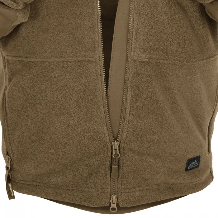 Флисовая кофта Helikon Cumulus Heavy Fleece - Coyote Флисовая кофта Helikon Cumulus Heavy Fleece - Coyote