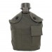Фляга пластикова US 1L з казанком Olive