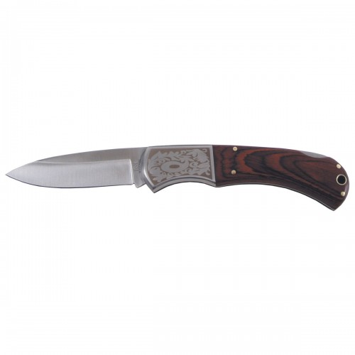 Ніж складний з орнаментом Jack Knife Коричневий