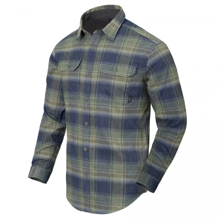 Рубашка Helikon GreyMan - Blast Blue Plaid Рубашка Helikon GreyMan - Blast Blue Plaid